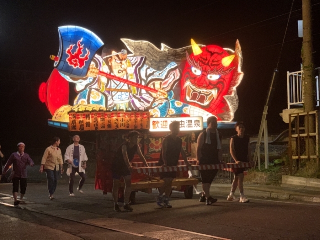 初の連泊、青森県の浅虫温泉に泊まったら…ねぶた祭りに遭遇しました（2024年7月13日～7月15日）